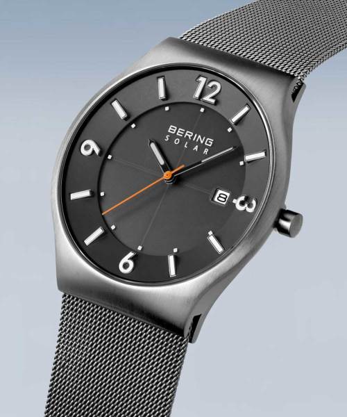 BERING（ベーリング） BERING Mens ３D Solar Gray 14440-077（ベーリング腕時計 ソーラーコレクション グレー）