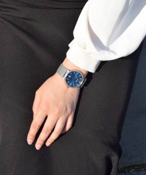 BERING Unisex Classic Scandinavian Curving Mesh Blue 11035-007ix[O jZbNXrv NVbNXJWirAbV u[j