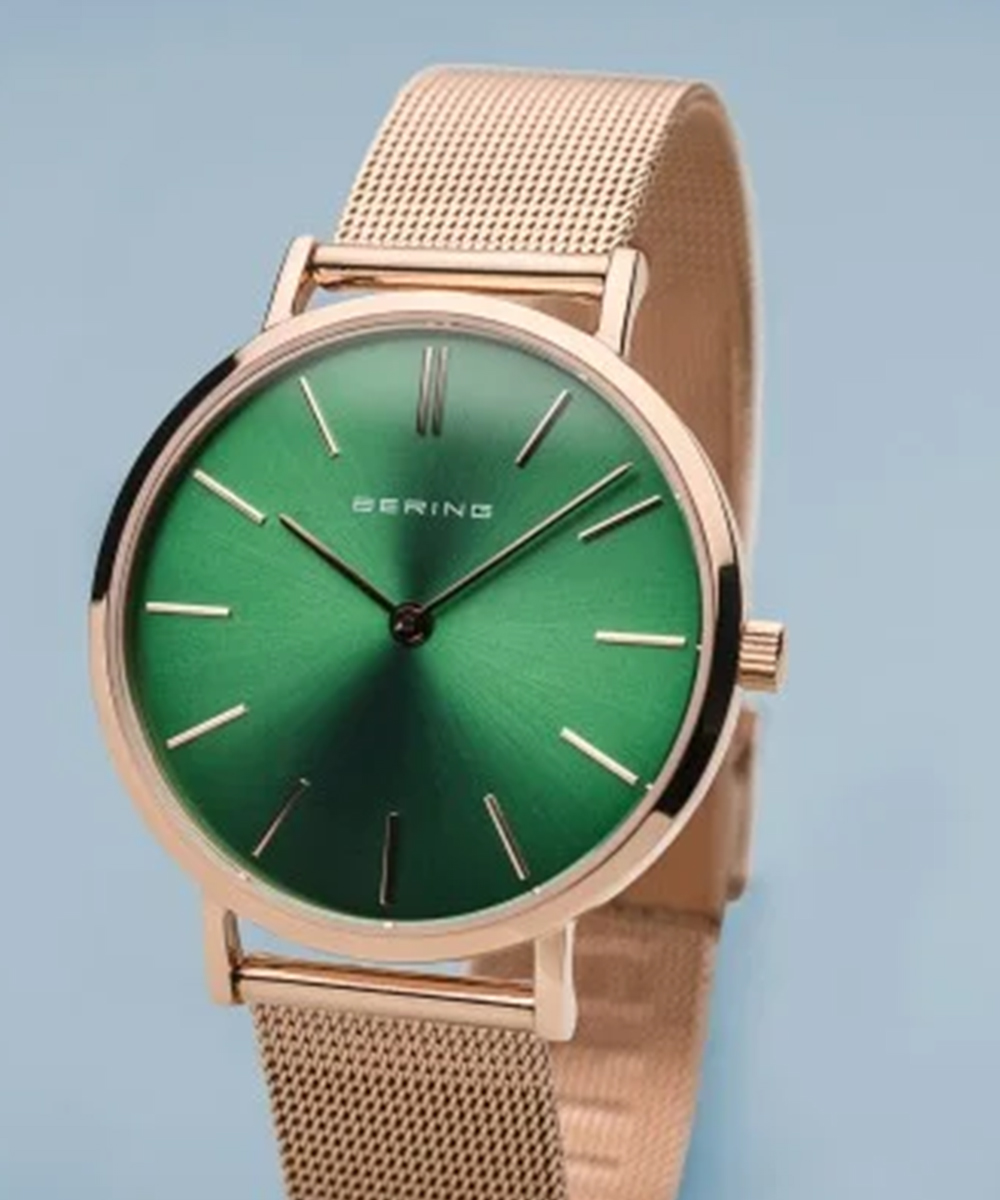 BERING（ベーリング） | BERING Ladies Classic Green×Rosegold