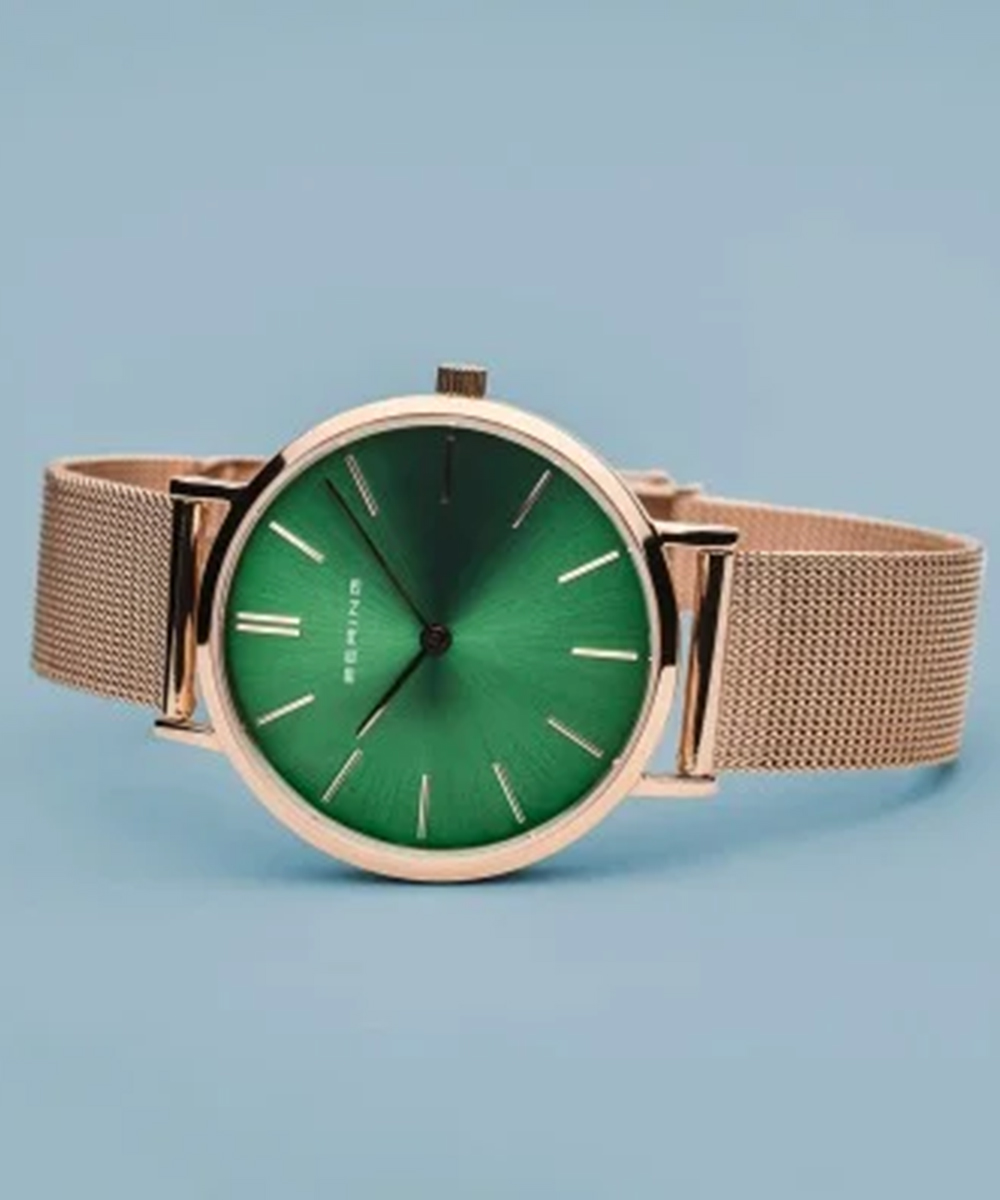 BERING（ベーリング） | BERING Ladies Classic Green×Rosegold
