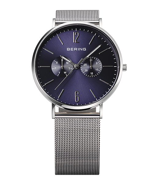 BERING（ベーリング） | BERING Unisex Changes Meshu0026Mesh 14240-307（ベーリング腕時計 チェンジズ  ブルー＆シルバーメッシュベルト） | BERINGやBRAUN時計の公式通販サイト | ノルディック フィーリング