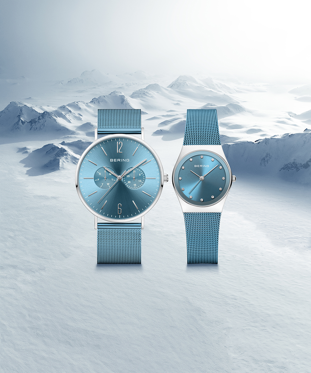 BERING（ベーリング） | BERING Arctic Blue Pair Collection 14240-809-J（ブルー×ブルー） |  BERINGやBRAUN時計の公式通販サイト | ノルディック フィーリング