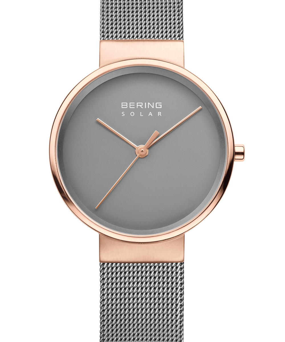 Gray | BERING Ladies SCANDINAVIAN SOLAR 14331-369 | 腕時計の通販