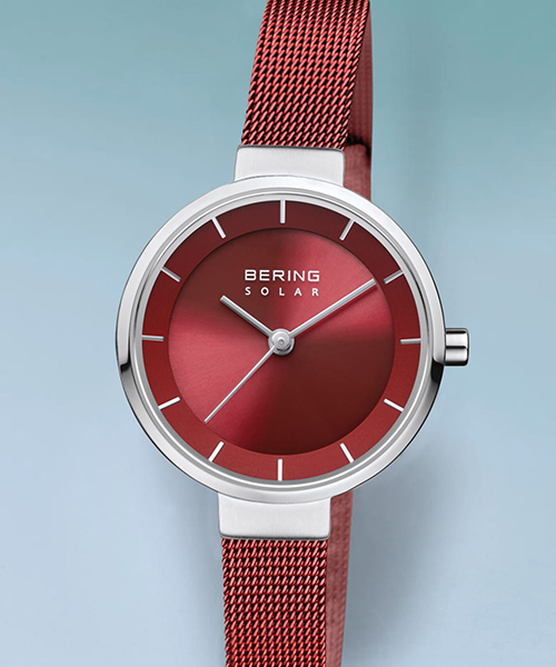 【新品】Bering ⭐️ 腕時計 レッド