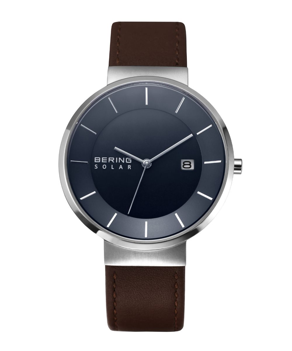 BERING Unisex Scandinavian Solar Navy Blue 14639-507 ix[O YjZbNXrv \[[ lCr[u[j