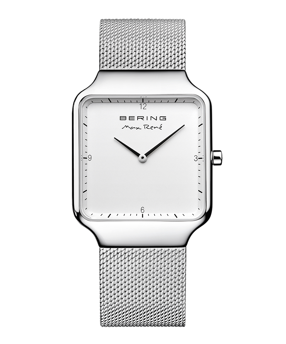 Max Rene | BERING Unisex MaxRene Square White （ベーリング ユニセックス腕時計 マックスレネ スクエア  白） | BERINGやBRAUN時計の公式通販サイト | ノルディック フィーリング