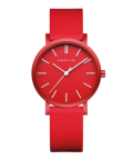 BERING Unisex True Aurora 34mm mat red 16934-599