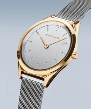 BERING Ladies Ultra Slim SilverGold 17031-010 ix[O fB[Xrv EgX Vo[S[hRr bVxgj