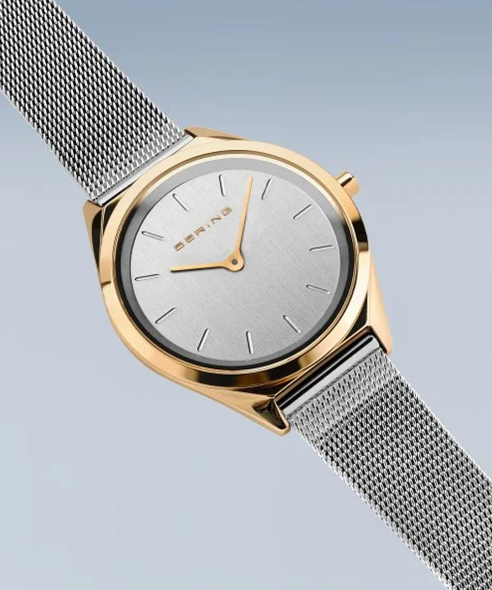 【未使用品】BERING ウルトラスリム レディース BERING（ベーリング） | BERING Ladies Ultra Slim Silver＆Gold