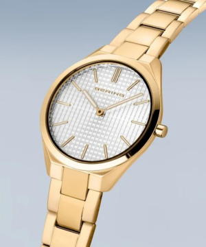 BERING Ladies Ultra Slim Link Gold 17231-734ix[O fB[Xrv EgX Nxg S[hj