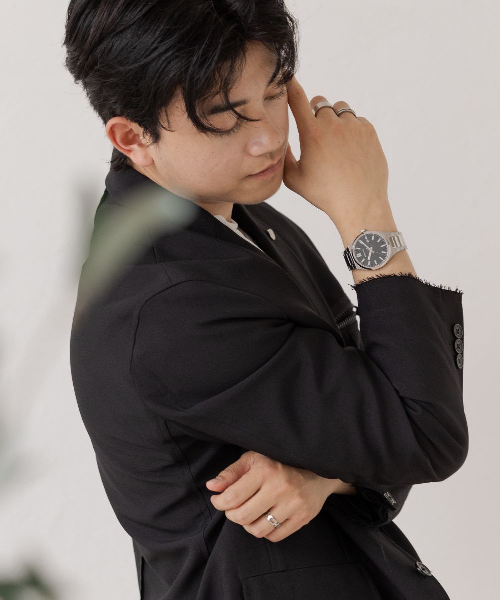 BERING/ベーリング メンズ ユニセックス腕時計 クラシックリンク黒