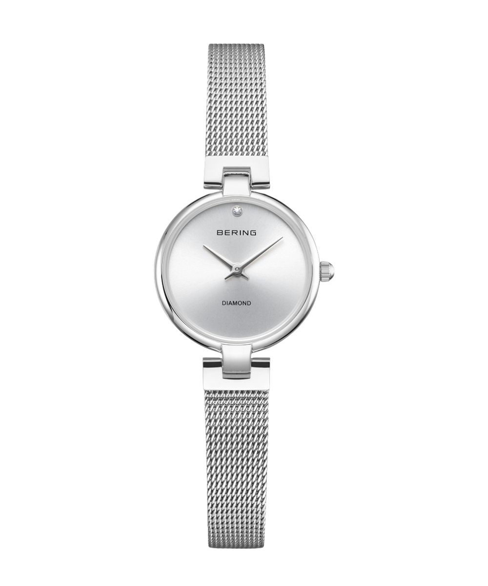 BERING Ladies Watch Classic Daimond Silver 17724-000�i�x�[�����O ���f�B�[�X�r���v �N���V�b�N�_�C�A�����h �V���o�[�j