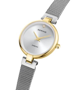 BERING Ladies Watch&Bracelet Silver&Gold 17724-010-GWP ix[OfB[Xrv&uXbg Vo[&S[hj