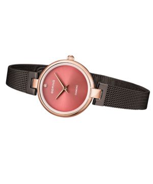 BERING Ladies Watch Classic Diamond Cherry Blossom Japan Limited 17724-069 �i�x�[�����O ���f�B�[�X�r���v �N���V�b�N�_�C�A�����h �`�F���[�u���b�T�� �� ���{���胂�f���j