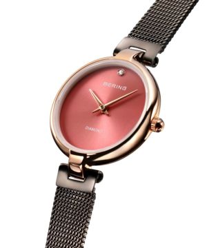 BERING Ladies Watch Classic Diamond Cherry Blossom Japan Limited 17724-069 �i�x�[�����O ���f�B�[�X�r���v �N���V�b�N�_�C�A�����h �`�F���[�u���b�T�� �� ���{���胂�f���j