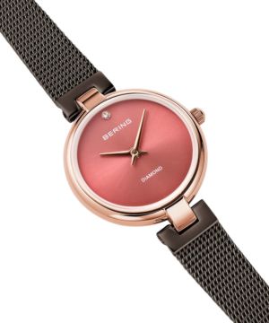 BERING Ladies Watch Classic Diamond Cherry Blossom Japan Limited 17724-069 �i�x�[�����O ���f�B�[�X�r���v �N���V�b�N�_�C�A�����h �`�F���[�u���b�T�� �� ���{���胂�f���j