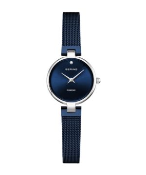 BERING Ladies Watch Classic Daimond Blue 17724-307�i�x�[�����O ���f�B�[�X�r���v �N���V�b�N�_�C�A�����h �u���[�j