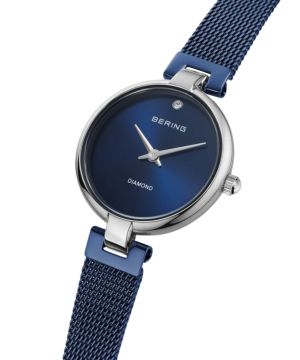 BERING Ladies Watch Classic Daimond Blue 17724-307�i�x�[�����O ���f�B�[�X�r���v �N���V�b�N�_�C�A�����h �u���[�j