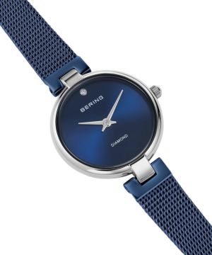 BERING Ladies Watch Classic Daimond Blue 17724-307�i�x�[�����O ���f�B�[�X�r���v �N���V�b�N�_�C�A�����h �u���[�j