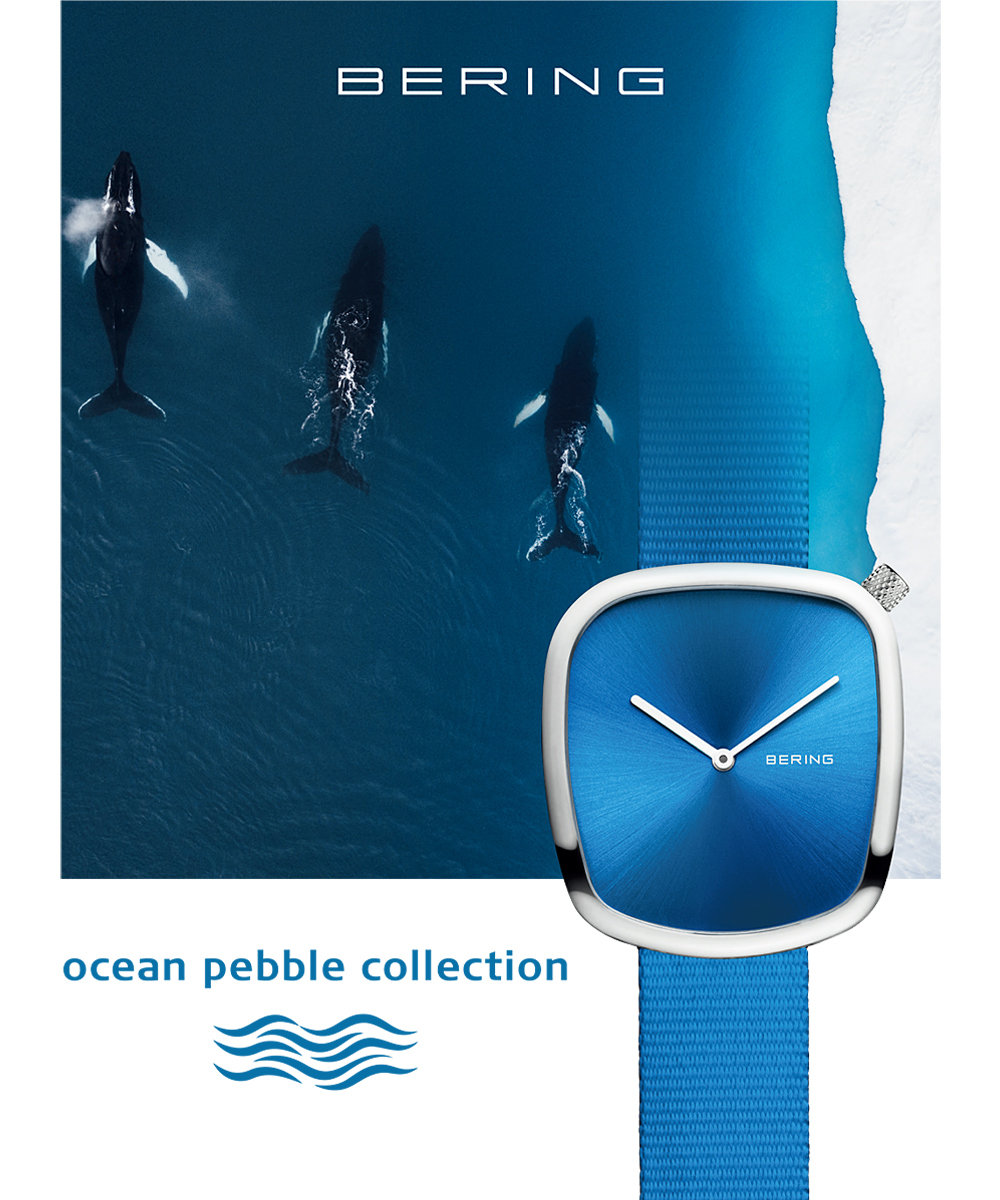 Ladies | BERING Ocean Pebble Collection 34mm 18034-397 | 腕時計の 