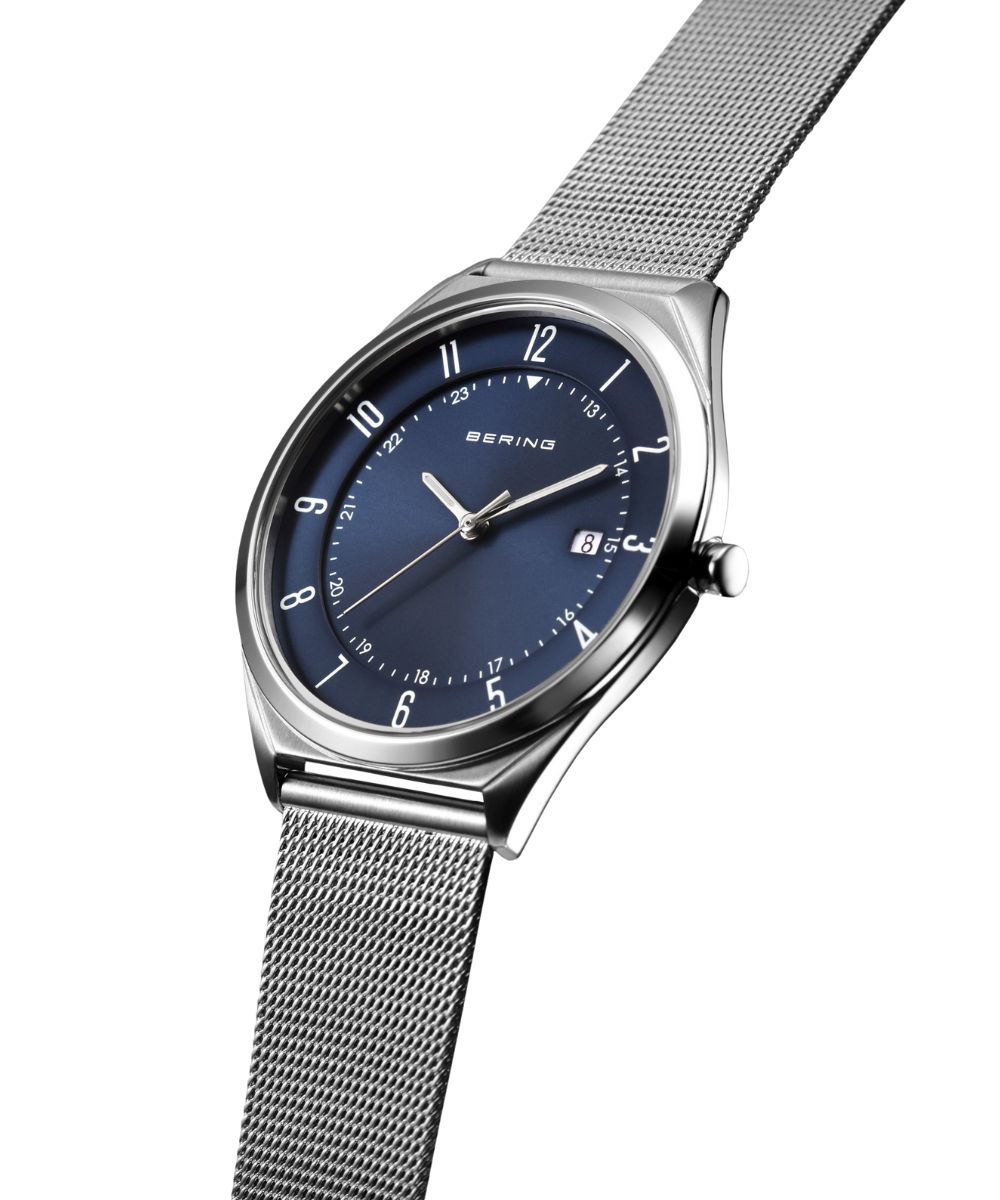 BERING/ベーリングメンズユニセックス腕時計 ウルトラスリム メッシュ