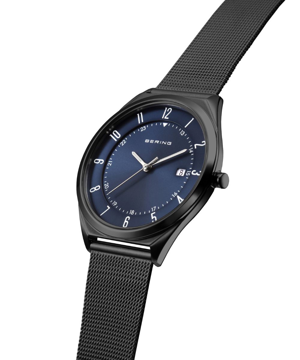 BERING/ベーリングメンズユニセックス腕時計 ウルトラスリム メッシュ