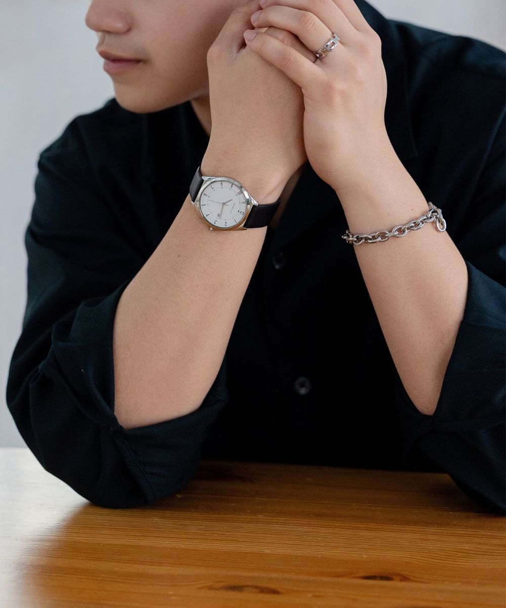 BERING/ベーリングメンズユニセックス腕時計 ウルトラスリム レザー