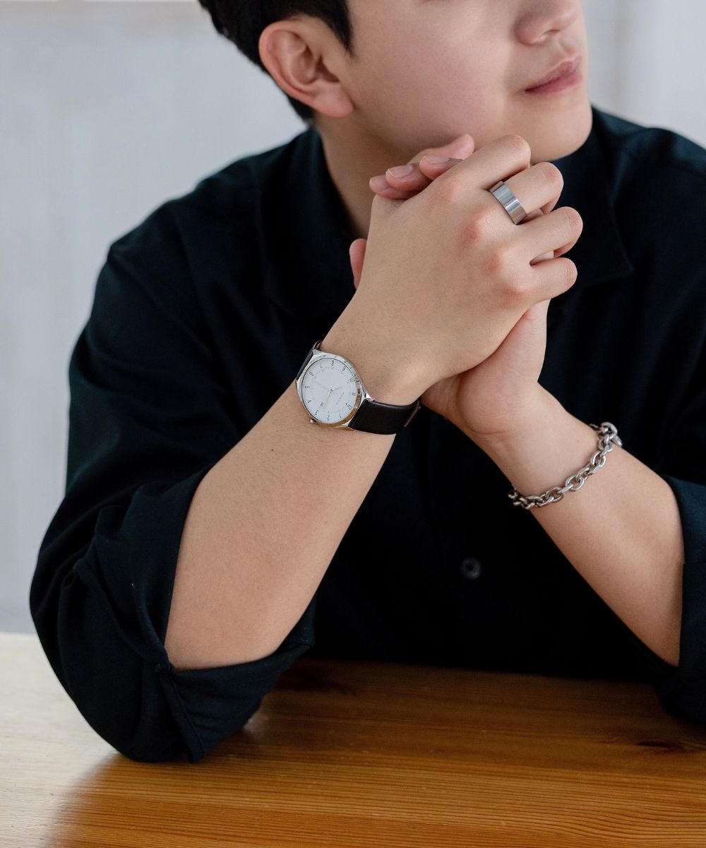 BERING/ベーリングメンズユニセックス腕時計 ウルトラスリム レザー