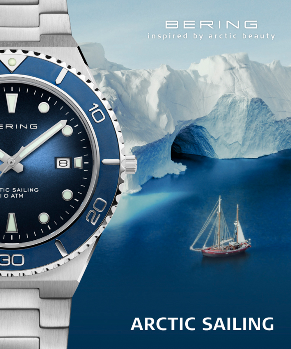 メンズBERING ベーリング Arctic Sailing 18940-777 メンズ クオーツ 腕時計