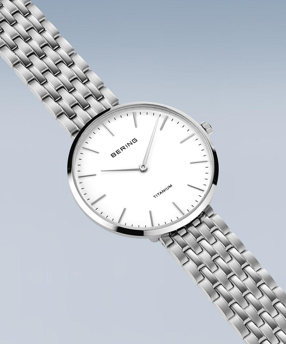 Ladies | BERING Unisex Titanium Link 19334-004（シルバー