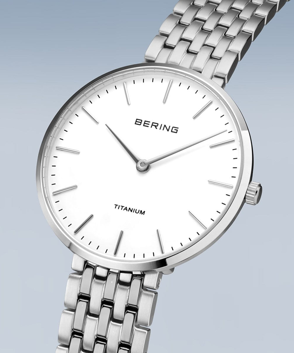 Ladies | BERING Unisex Titanium Link 19334-004（シルバー