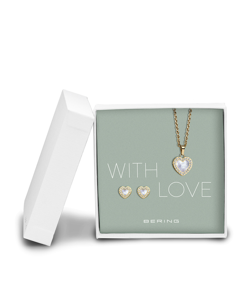 BERING Gift Sets Necklace & Charm 428-712-Gold