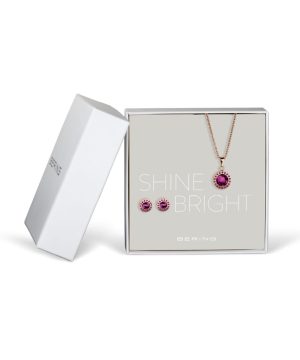 BERING Gift Sets Necklace & Charm 429-711-Purple