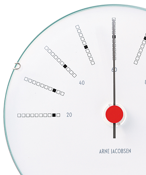 WALL CLOCK | ARNE JACOBSEN Bankers Hygrometer（湿度計） 120mm