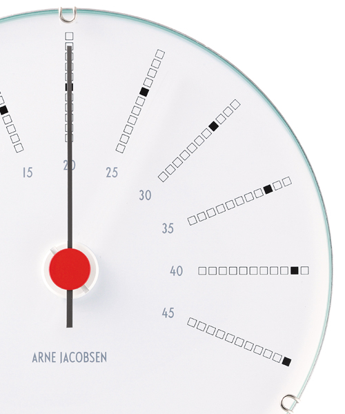 WALL CLOCK | ARNE JACOBSEN Bankers Thermometer（温度計） 120mm