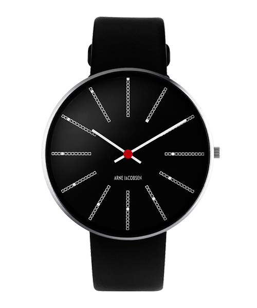 Black | ARNE JACOBSEN BANKERS WATCH FACE Black | 腕時計の通販