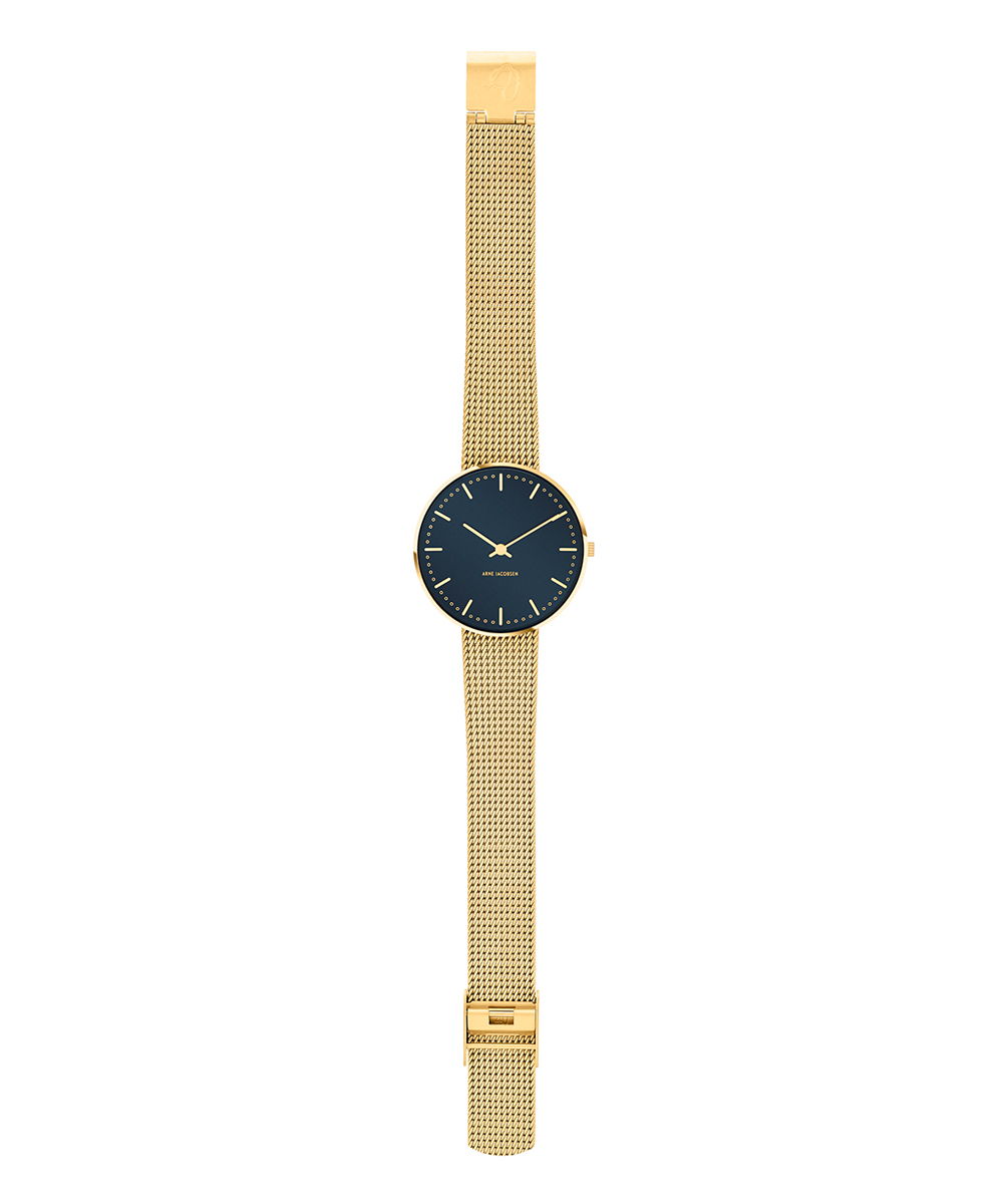 30,000～￥35,000 | ARNE JACOBSEN CITY HALL WATCH 34mm OXFORD BLUE