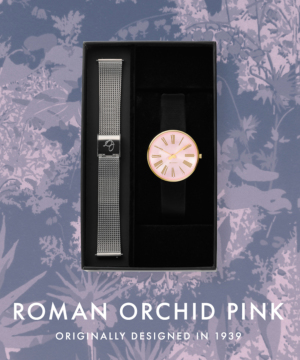 ROMAN WATCH 34mm ORCHID PINK KATSUTA RINA SELECT SET BOX