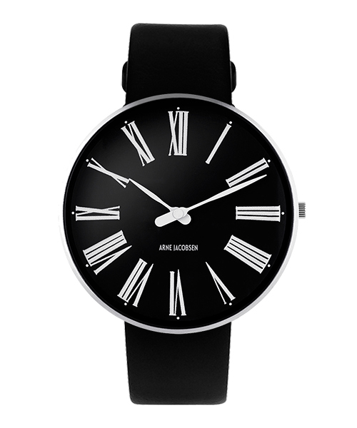 WATCH | ARNE JACOBSEN ROMAN WATCH FACE Black | 腕時計の通販サイト