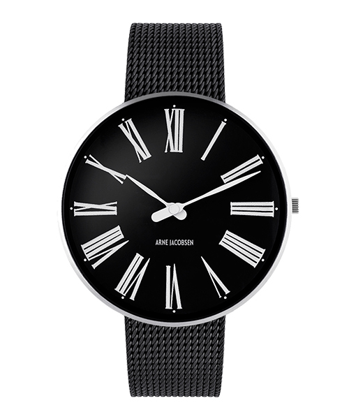 WATCH | ARNE JACOBSEN ROMAN WATCH FACE Black | 腕時計の通販サイト