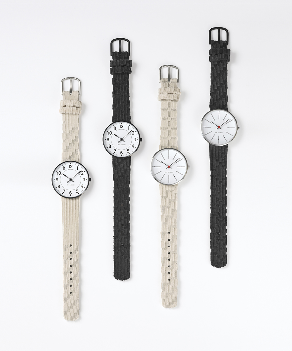 WATCH | ARNE JACOBSEN 〈ミナ ペルホネン〉 STATION WATCH 34mm 53411