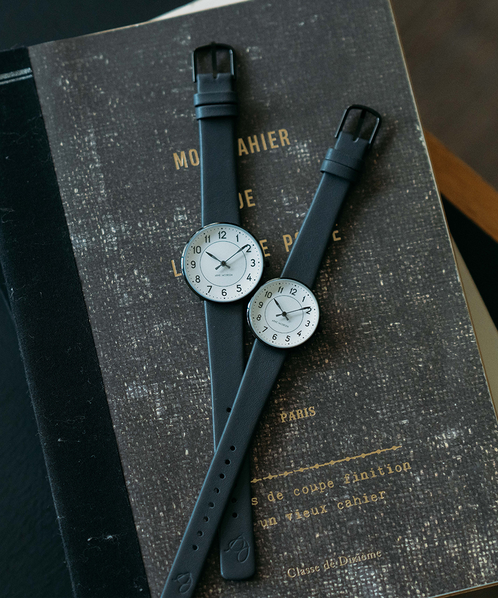 WATCH | ARNE JACOBSEN × IDEE STATION WATCH 34mm 53411-1698BP 数量