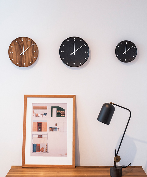 フィン・ユール 掛け時計 ブラック 25cm Finn Juhl Wall Clock