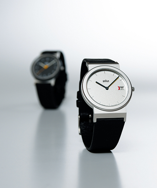 BRAUN/ブラウン メンズユニセックス腕時計 ブラックレザー AW50