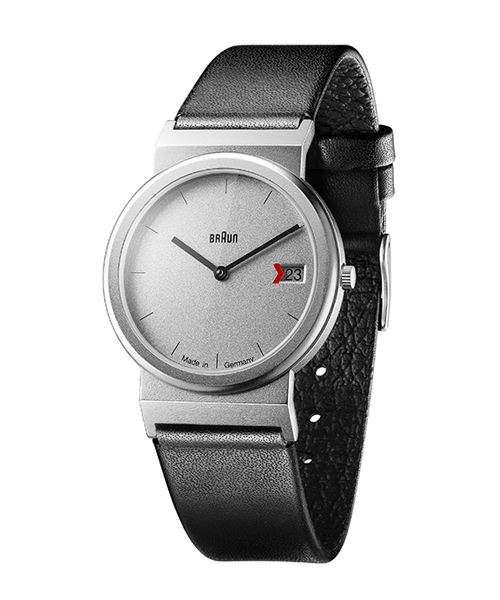 BRAUN/ブラウン メンズユニセックス腕時計 ブラックレザー AW50