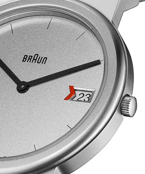 BRAUN/ブラウン メンズユニセックス腕時計 ブラックレザー AW50