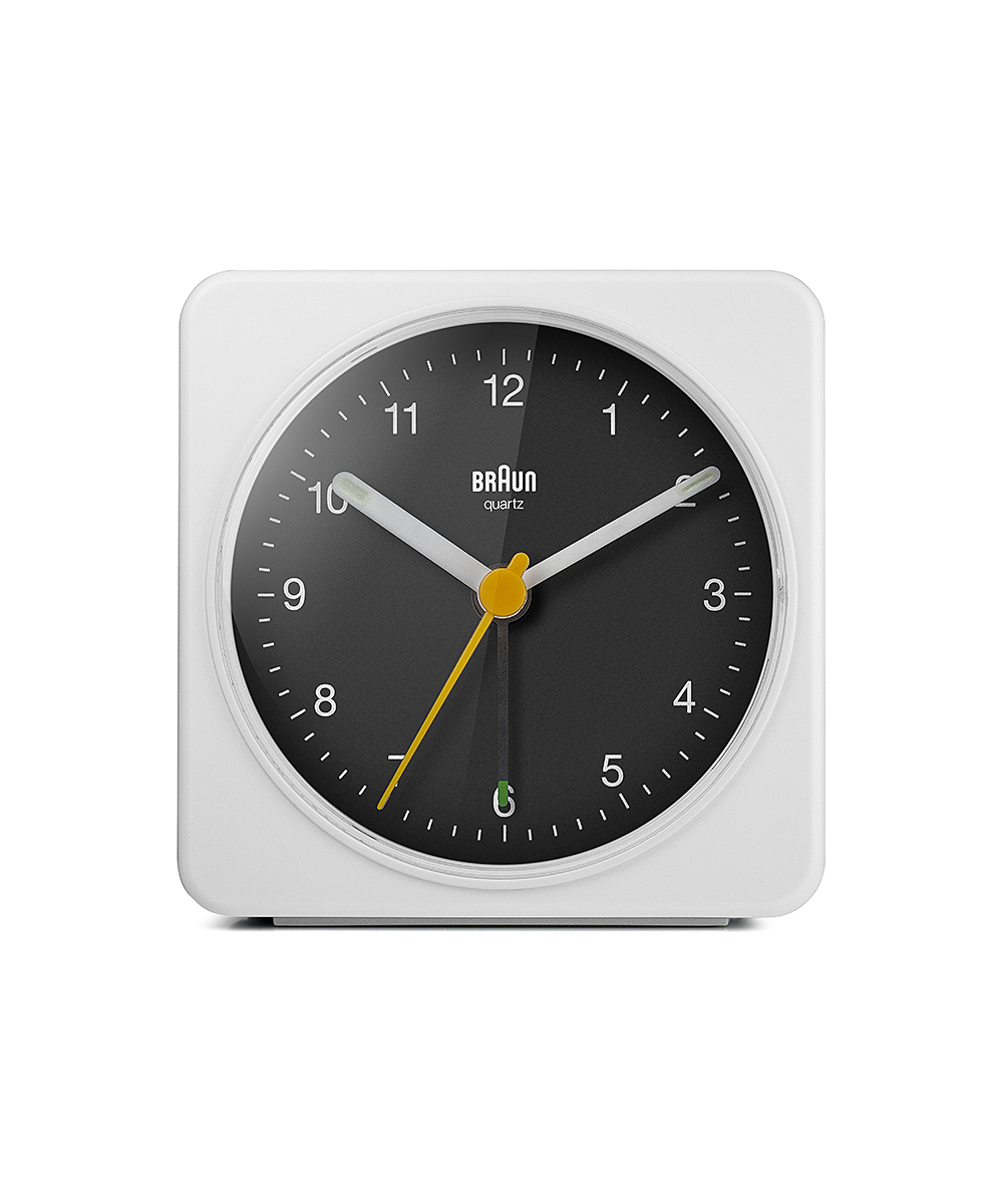 CLOCK BRAUN Analog Alarm Clock BC03WB BERINGやBRAUN時計の公式通販サイト ノルディック フィーリング