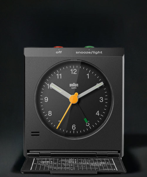 Black | BRAUN Travel Alarm Clock BC05B (ブラウン トラベル