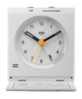 BRAUN Travel Alarm Clock BC05W (ホワイト)