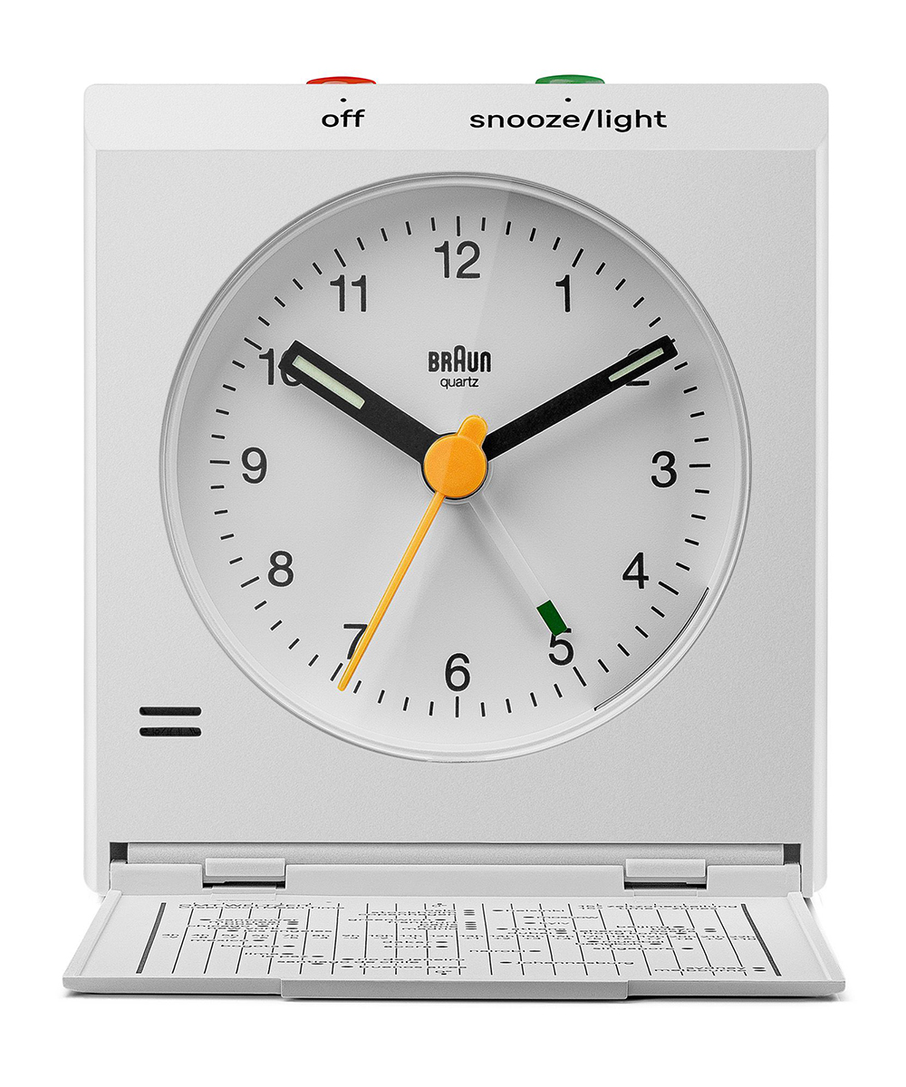 大人気SALEドイツ BRAUN トラベル時計 ボイスメモ 懐中ライト アナログ